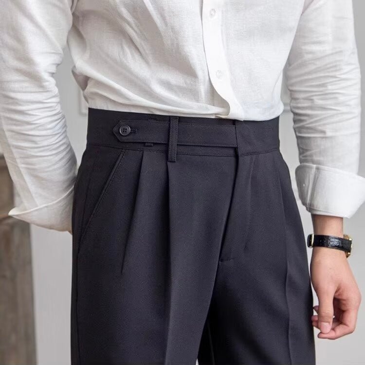 PARIS OLD MONEY TROUSERS - Aura