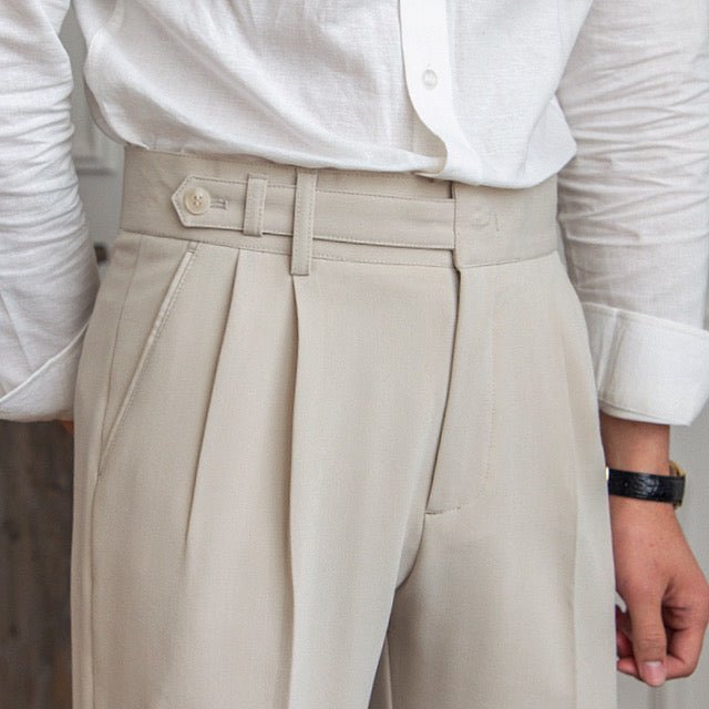 PARIS OLD MONEY TROUSERS - Aura