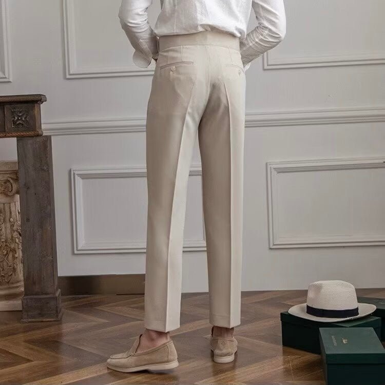 PARIS OLD MONEY TROUSERS - Aura