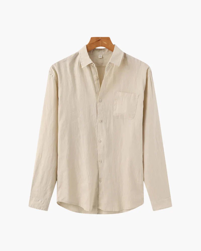 PORTOFINO Linen Shirt - Aura