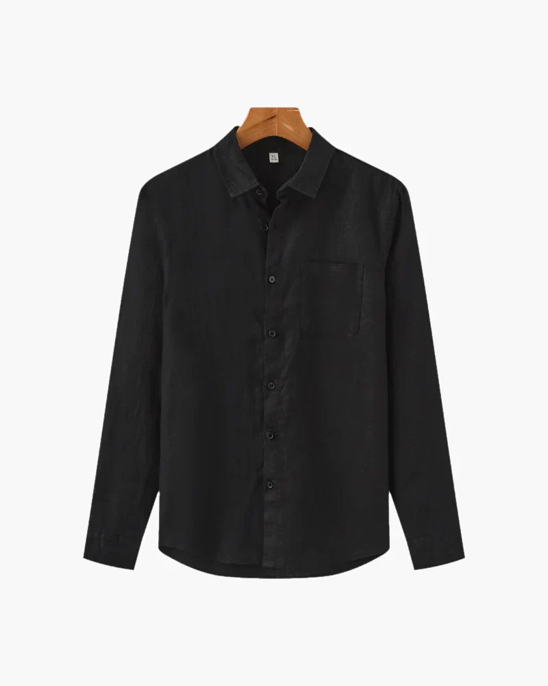 PORTOFINO Linen Shirt - Aura