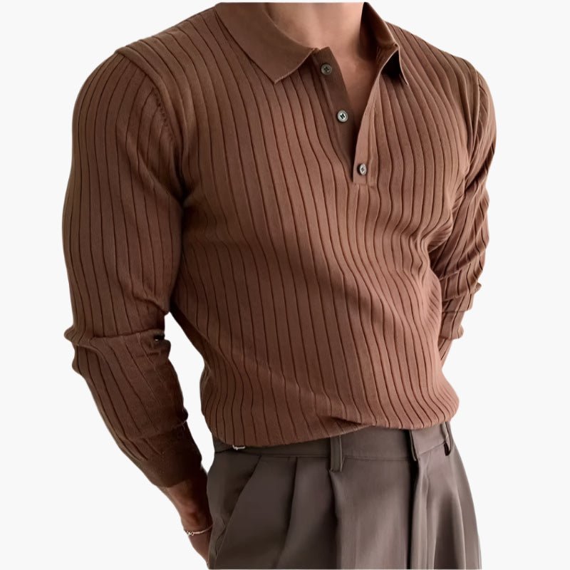 SEOJIN OLD MONEY POLO - Aura