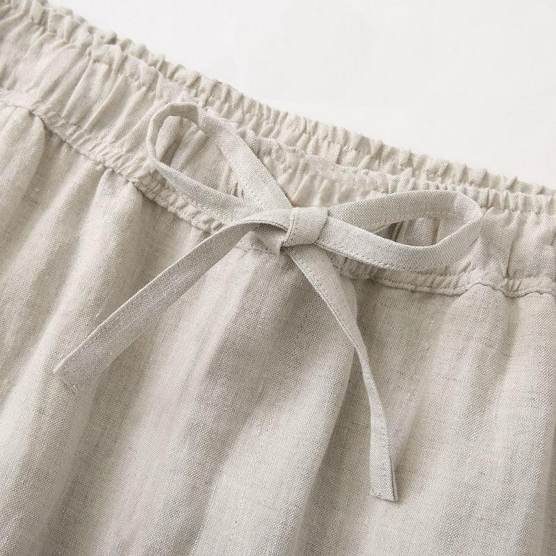 VALENCIA Pantalones de Lino - Aura