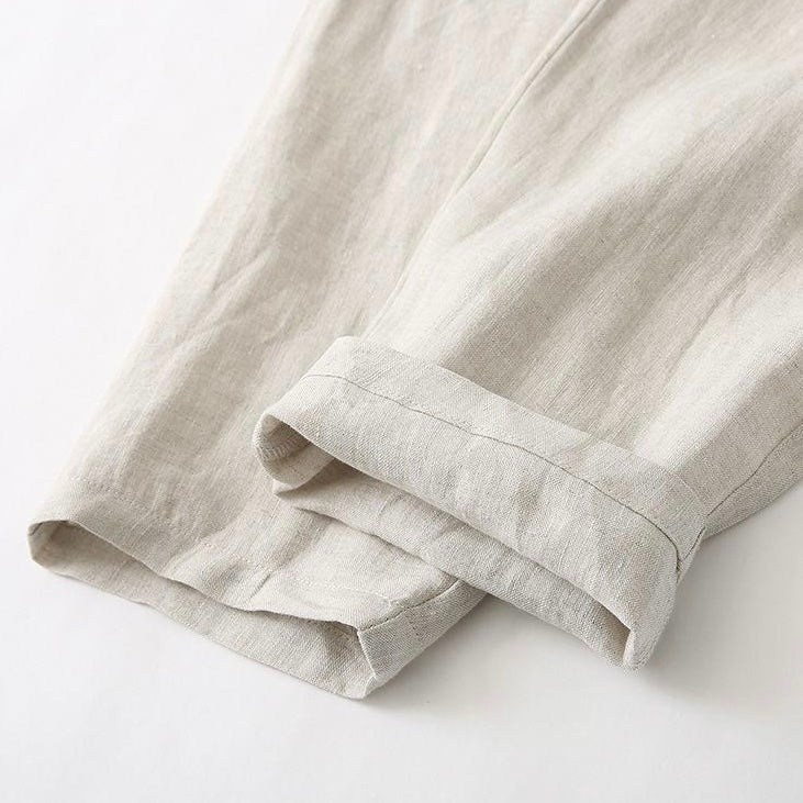 VALENCIA Pantalones de Lino - Aura